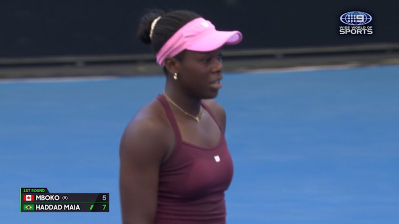 Adelaide International: Alexandrova vs Cristian