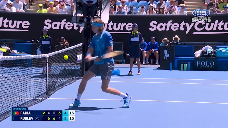 Rublev blows up after shocker