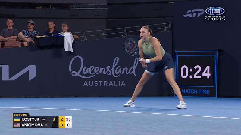 Marta Kostyuk v Amanda Anisimova