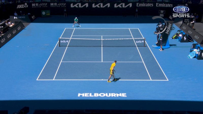 Eliot Spizzirri v Jannik Sinner