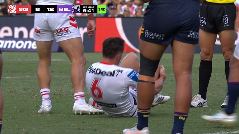 Flanagan hurts ankle in tackle