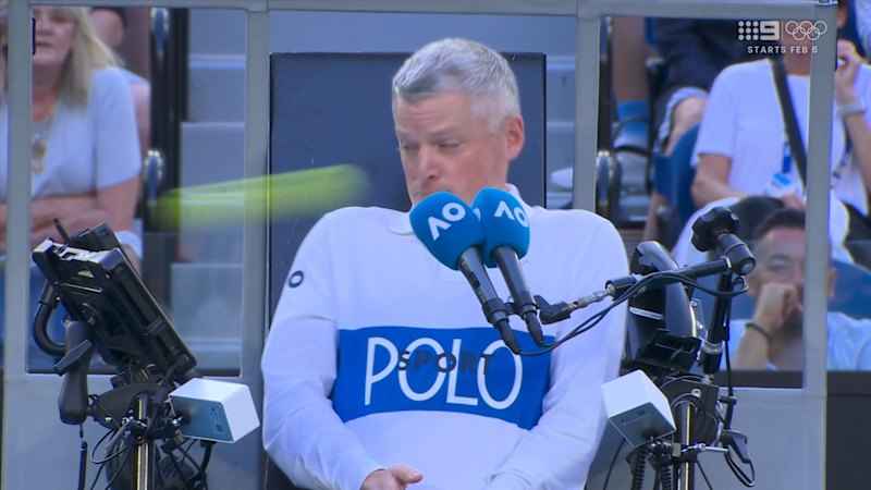 Umpire in the firing line