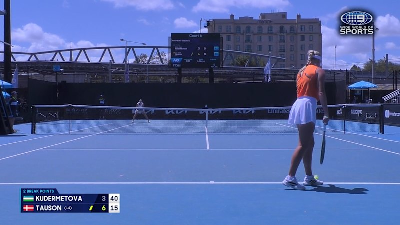 Polina Kudermetova vs Clara Tauson