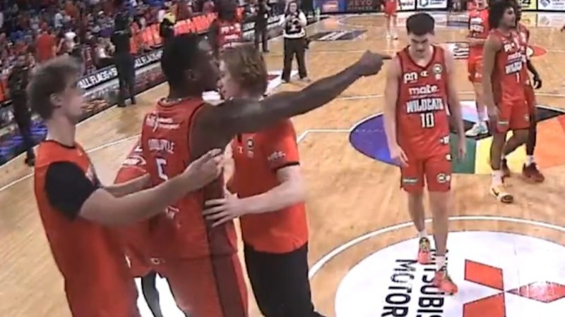 Tempers flare as teammates separated after altercation