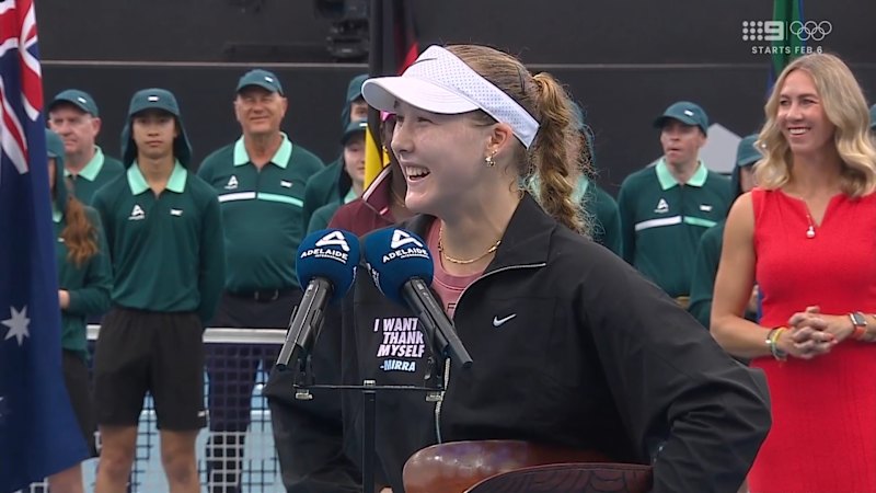 Video: ‘I don’t know why you’re here’: Andreeva trolls team