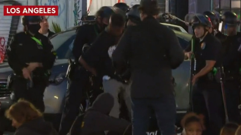 Protests sweep across the US