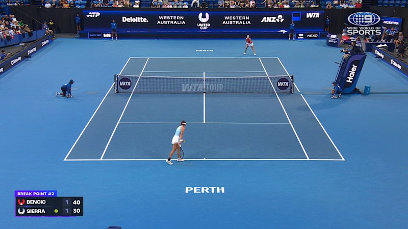 Belinda Bencic (SUI) v Solana Sierra (ARG)