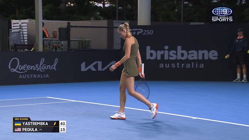 Dayana Yastremska v Jessica Pegula