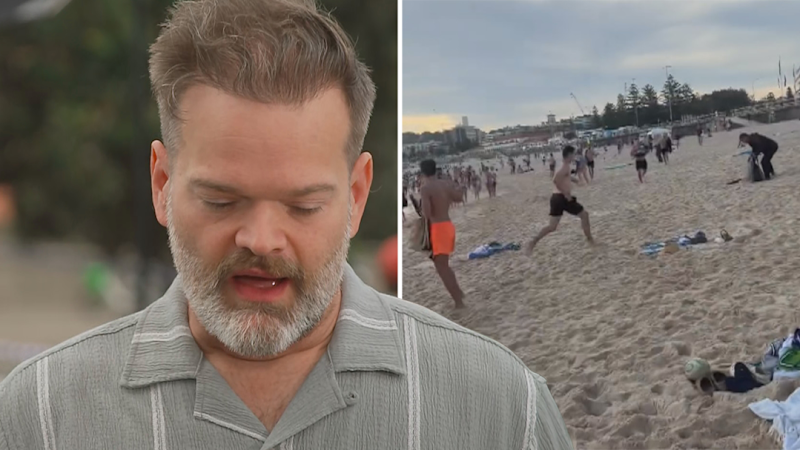 Man describes filming Bondi Beach shooting