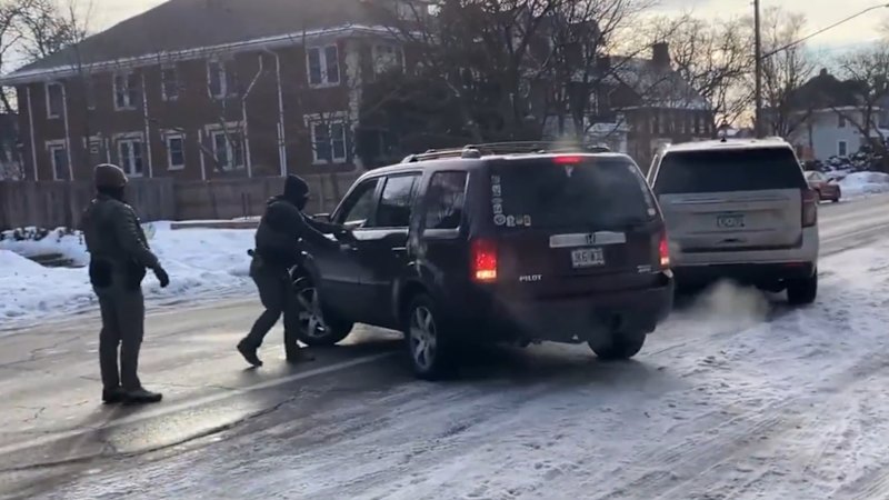 Protests over shooting death by ICE agent in Minneapolis