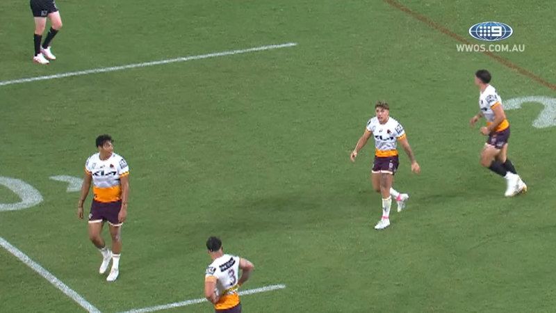 Reece Walsh sprays teammate