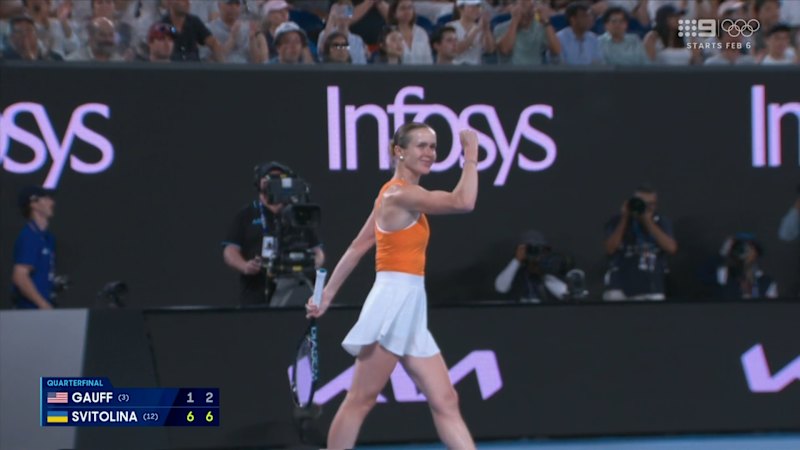 Svitolina completes quarter-final masterclass