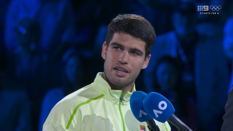 Alcaraz honours his idols after seizing AO crown