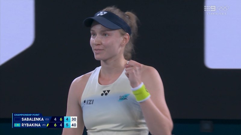 Rybakina claims maiden Australian Open title