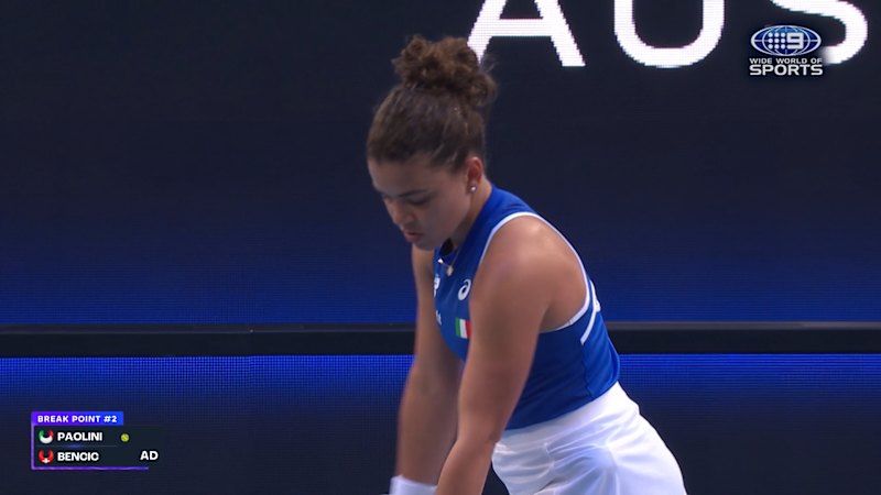 Jasmine Paolini v Belinda Bencic