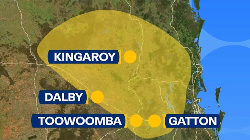 Storms set to be smash parts of Queensland