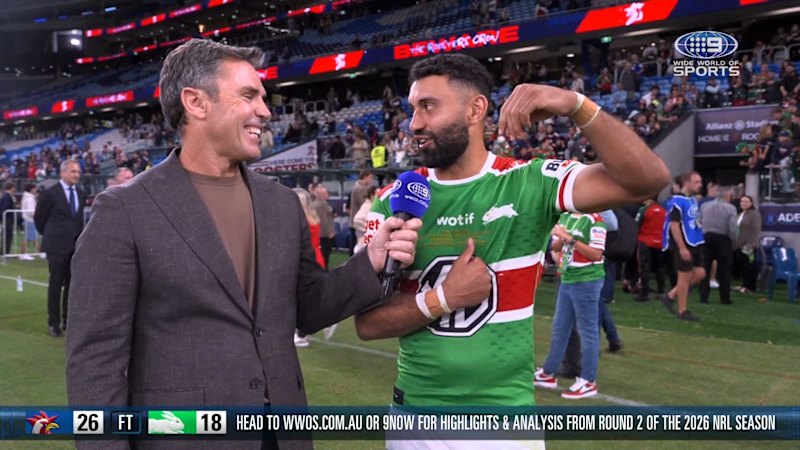 Johnston re-lives record-breaking try