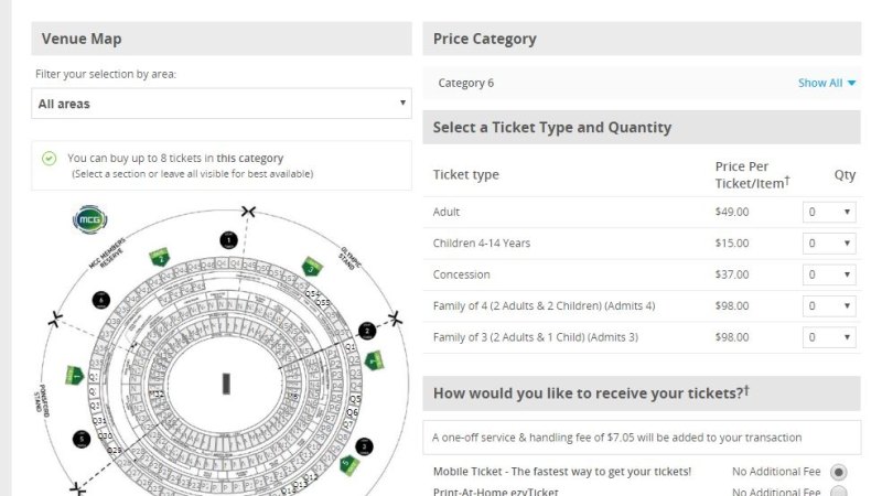 34++ Gabba seating map ticketmaster