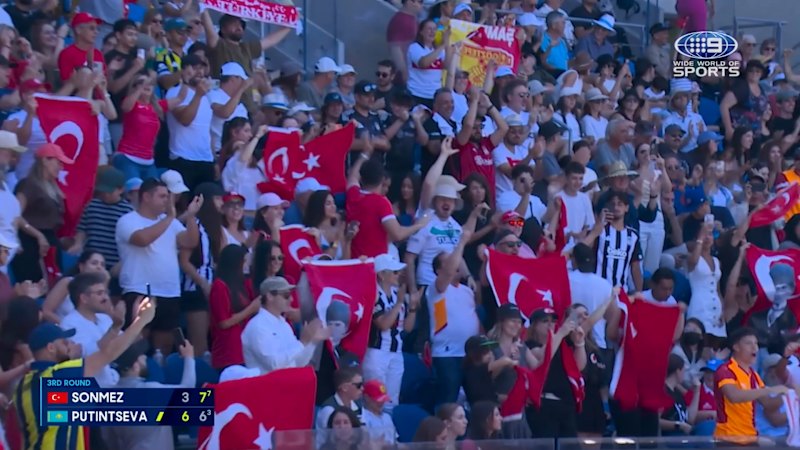 Crowd goes wild for Turkish qualifier