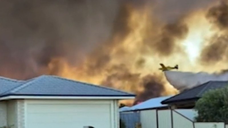 WA firefighters work around the clock in Geraldton