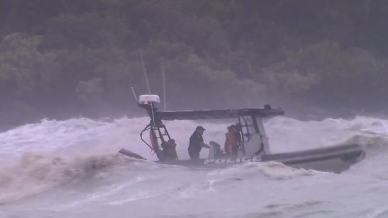 Multiple flood warnings as ex-cyclone hits