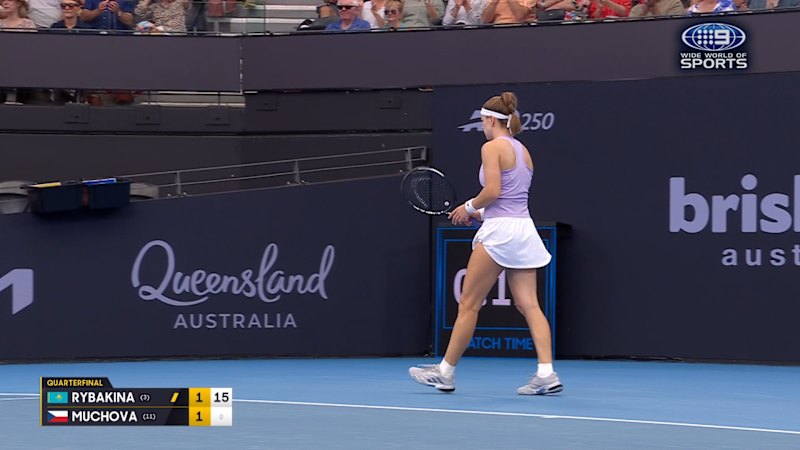 Elena Rybakina v Karolina Muchova