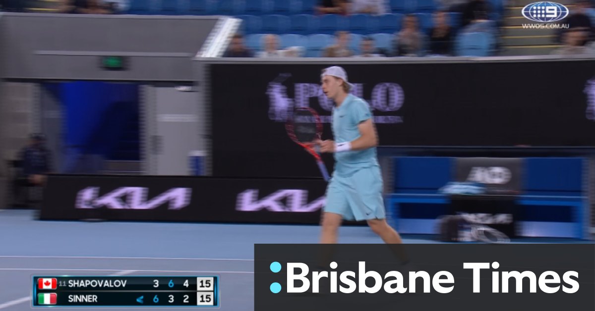 Video: Australian Open: Denis Shapovalov v Jannik Sinner