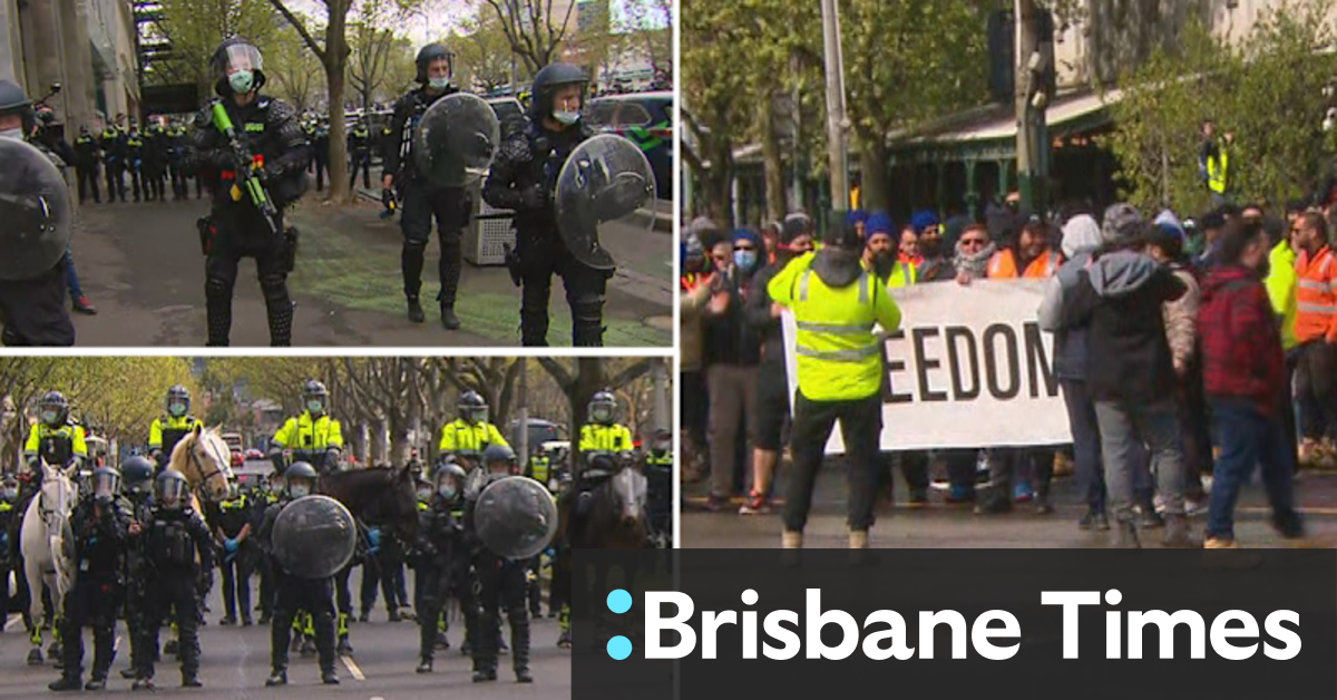 Cfmeu protest brisbane