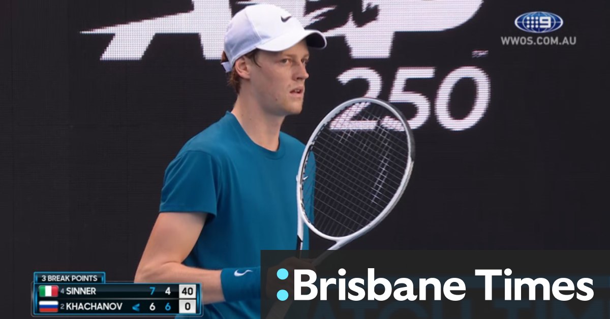 Video: Melbourne Summer Series: Karen Khachanov v Jannik ...
