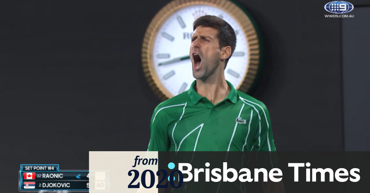 Video: Novak Djokovic v Milos Raonic: AO Highlights
