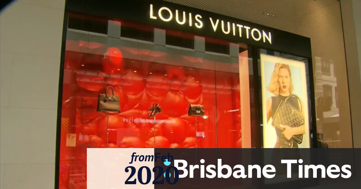 Video: Brisbane Louis Vuitton store ram-raided