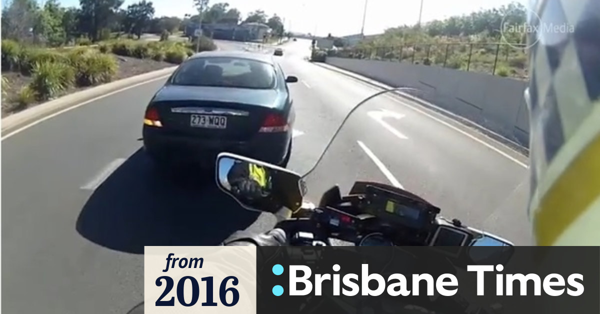 Police officer knocked off bike by driver at Ipswich