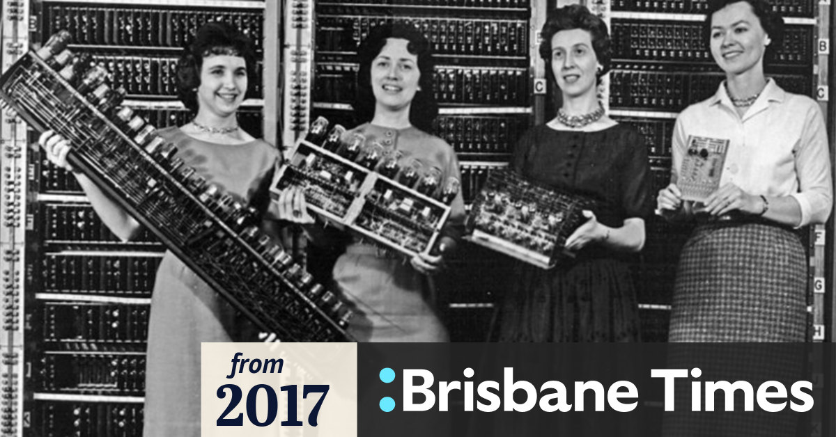 Women were the first computer programmers, then men crowded them out