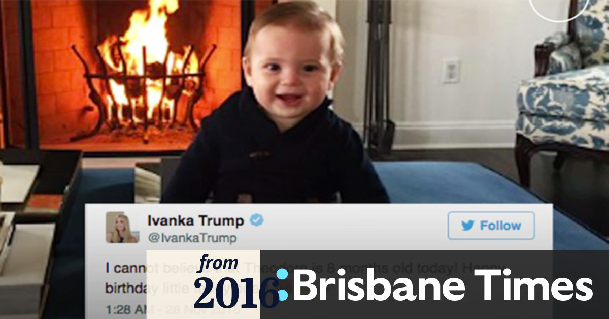 Video Ivanka Trump Roasted Over Baby Birthday Tweet