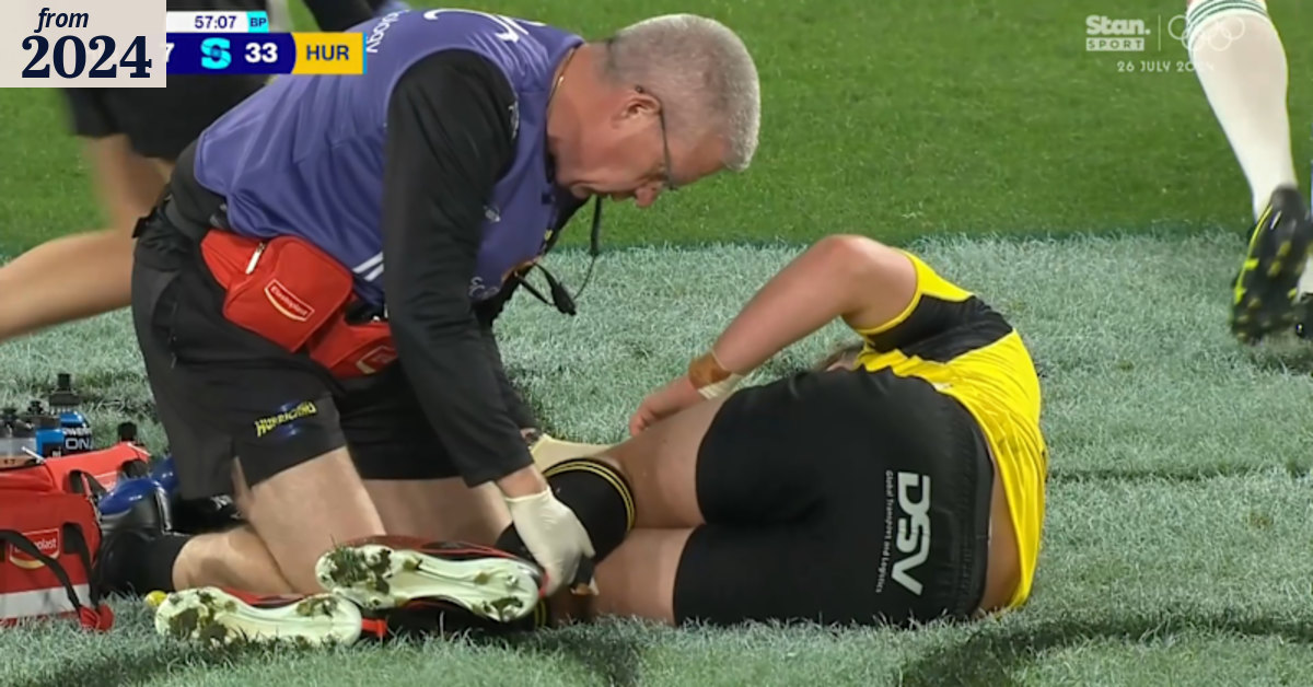 All Blacks star's horror injury