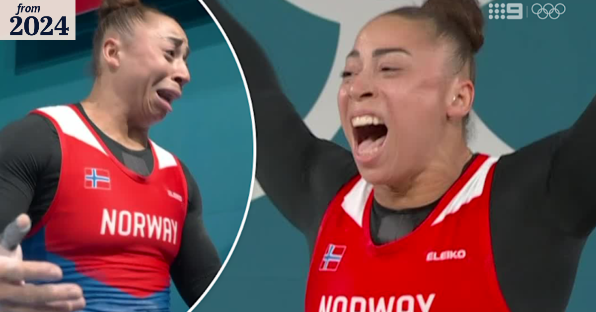 Weightlifter doesn't realise she's won Olympic gold