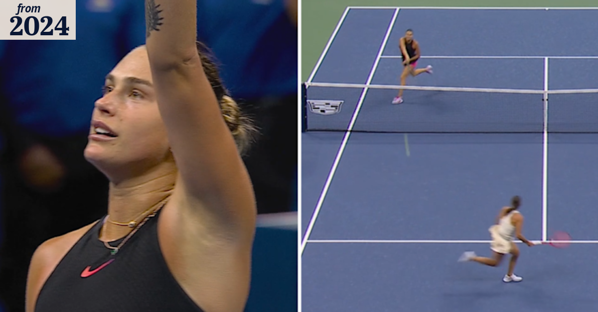 Video: Sabalenka smash seals dominant US Open win