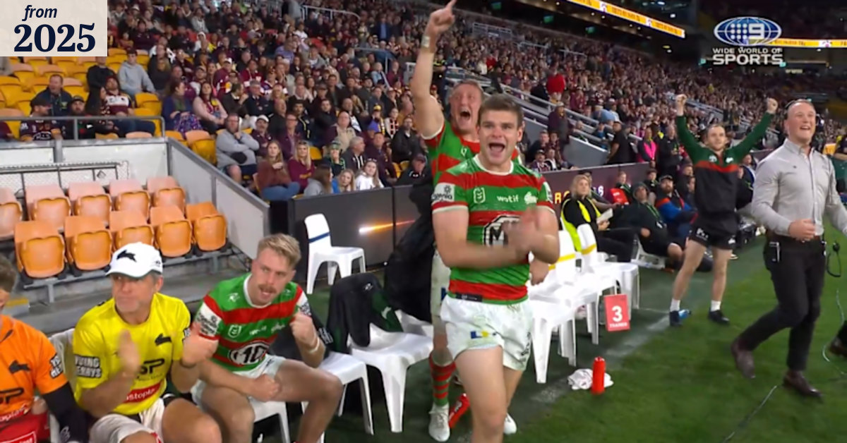Video: Rabbits score after the hooter
