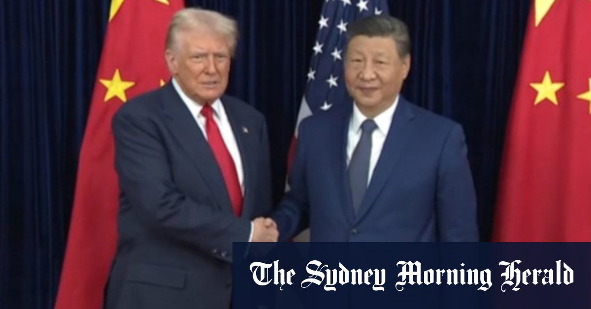 Trump and Xi meet for first time in six years amidst damaging trade war