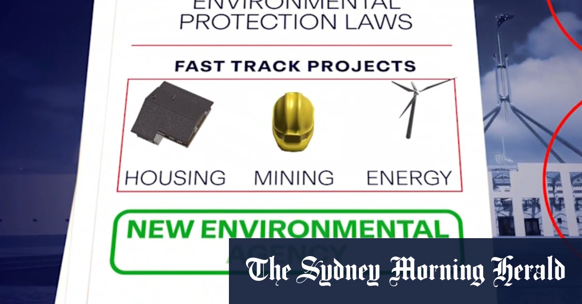 Federal government eyes environmental laws overhaul