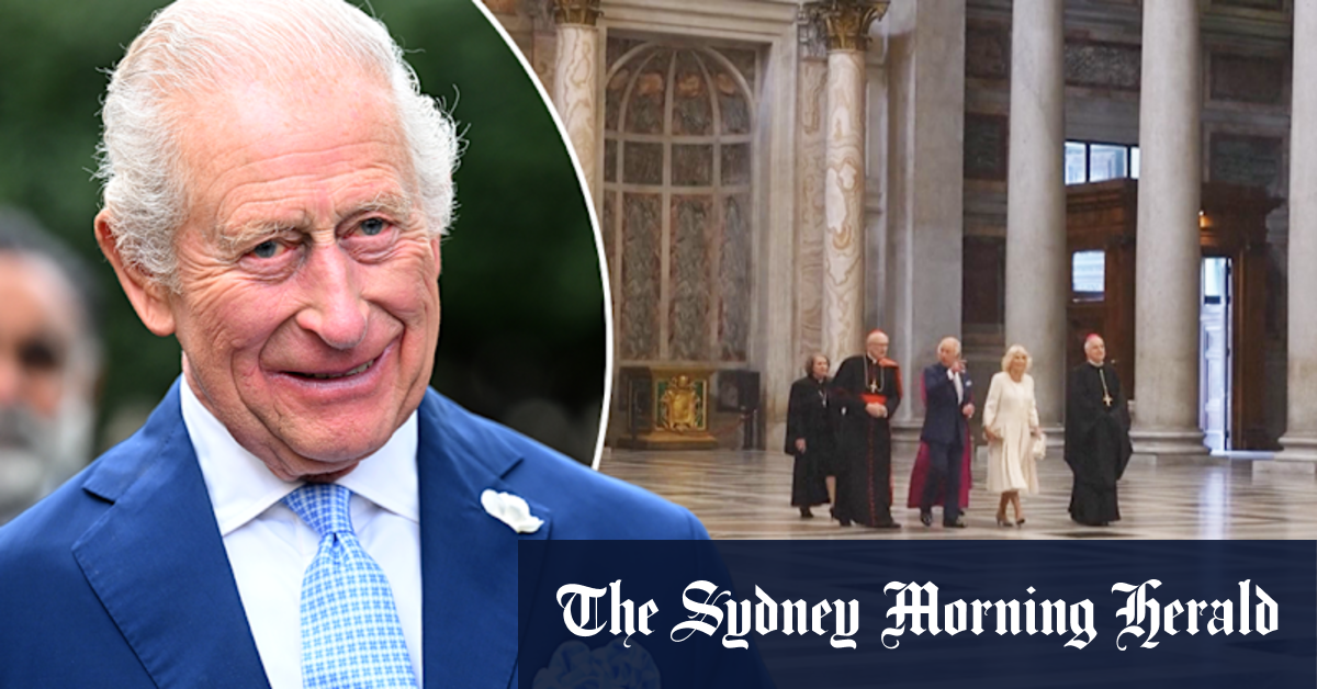 King Charles meets with Pope Leo at the Vatican