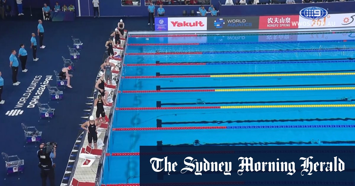 Video Women 200m Butterfly SemiFinal 1 Race replay World Aquatics