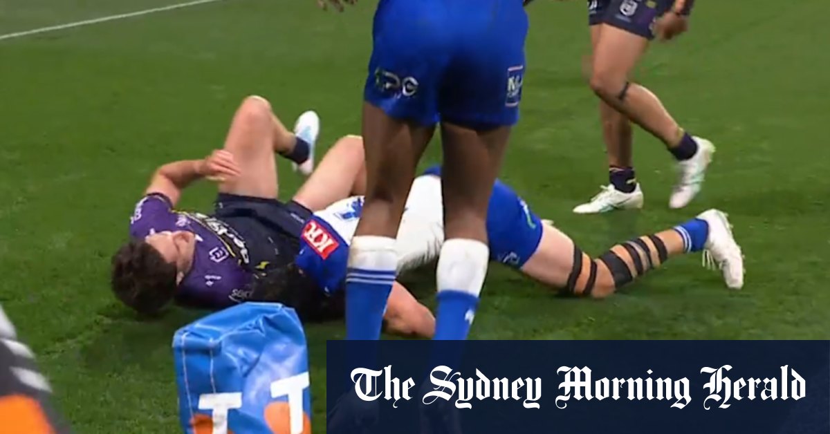 Burton topples over the Storm