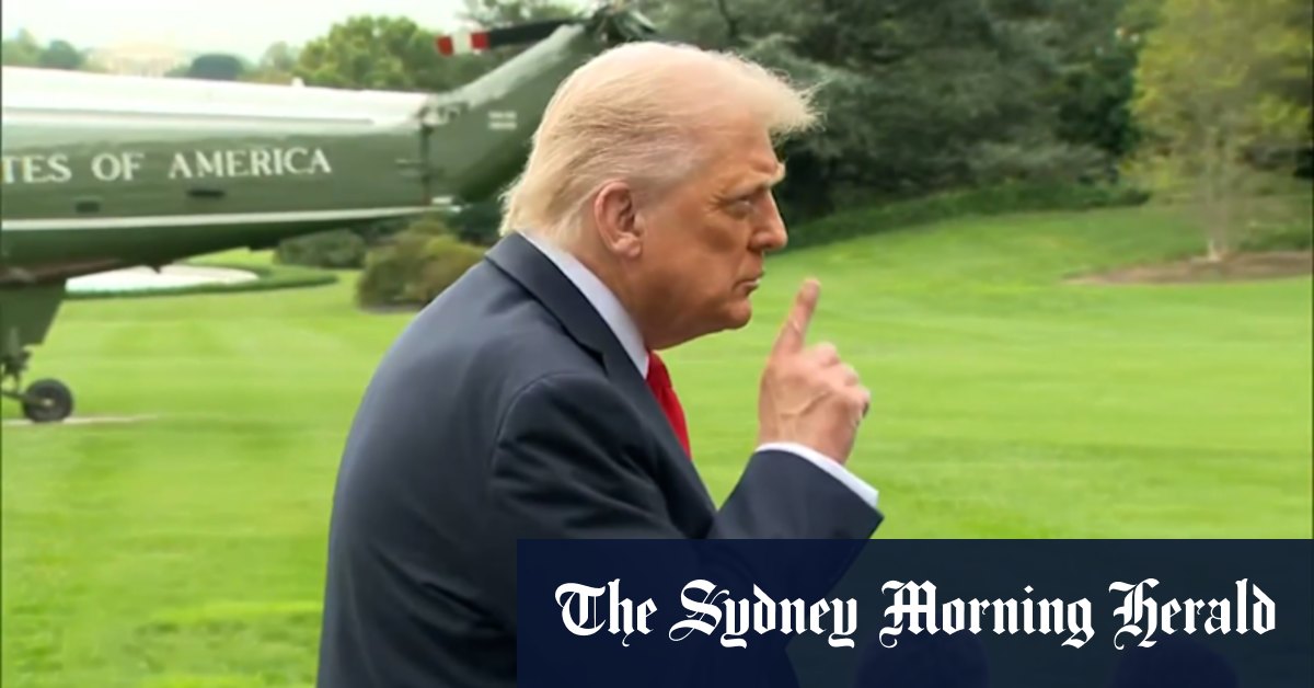 Trump accuses ABC journalist of “hurting Australia”