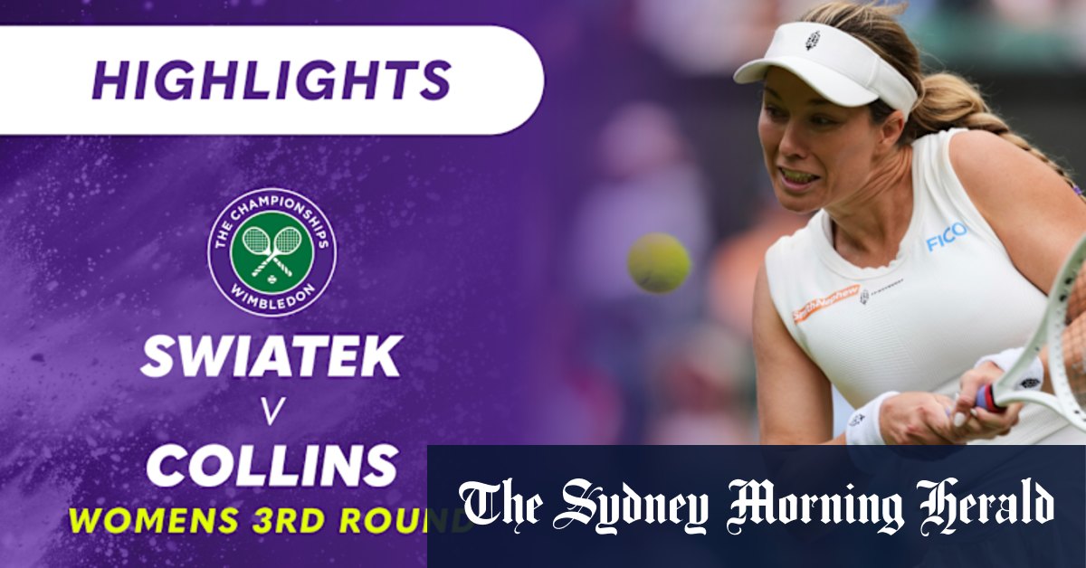 3rd Round Highlights | Iga Swiatek v Danielle Collins