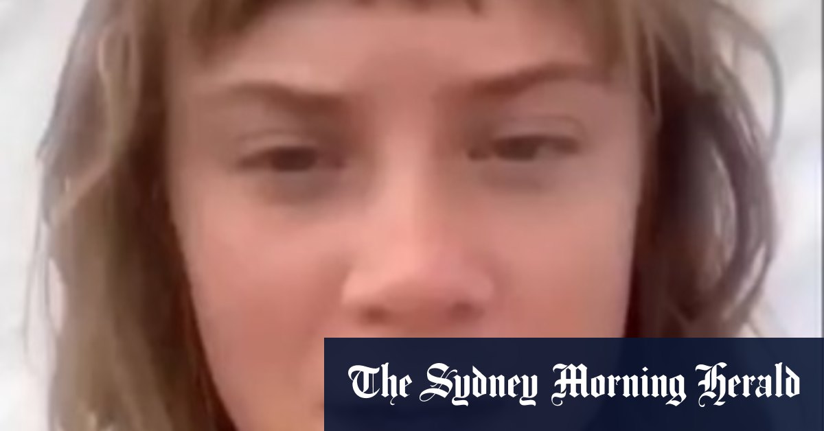 Activist Greta Thunberg says she’s been abducted by Israeli military