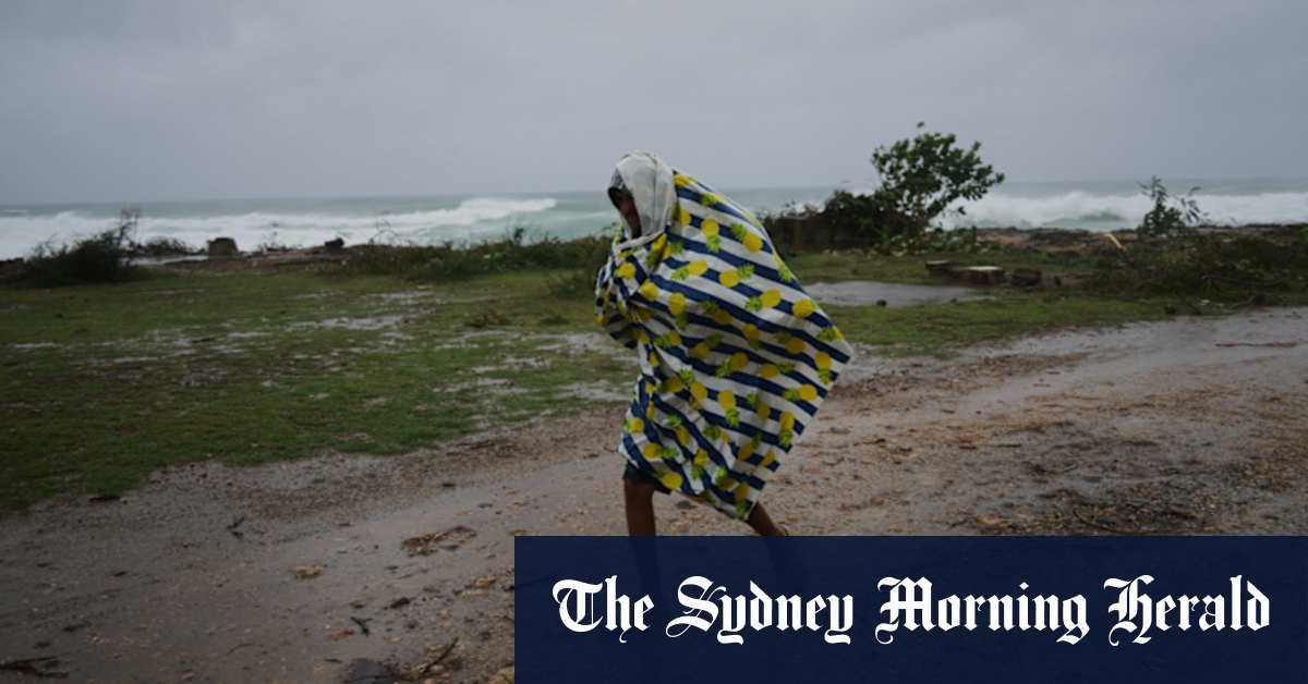 Hurricane Melissa is slowly moving towards Cuba