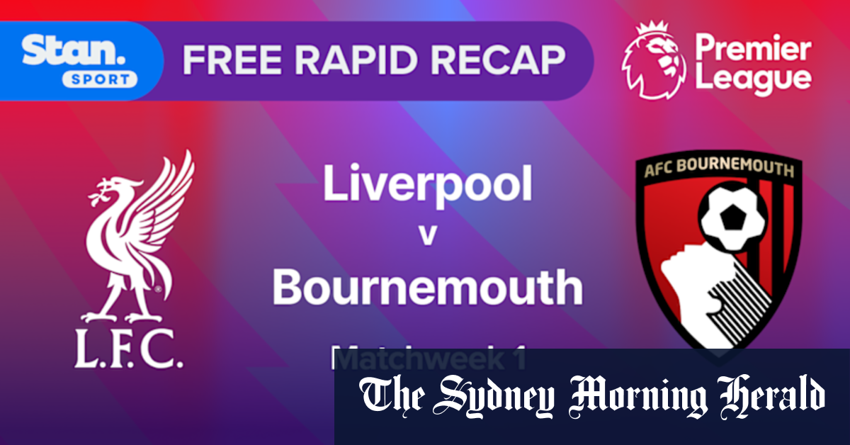 Rapid Recap MW1: Liverpool vs Bournemouth