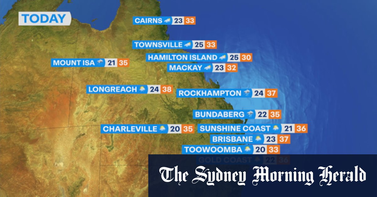 National weather forecast for Monday, October 27