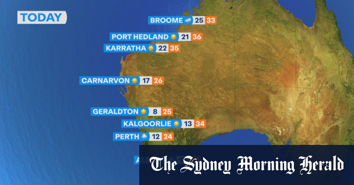 National weather forecast for Friday October 31